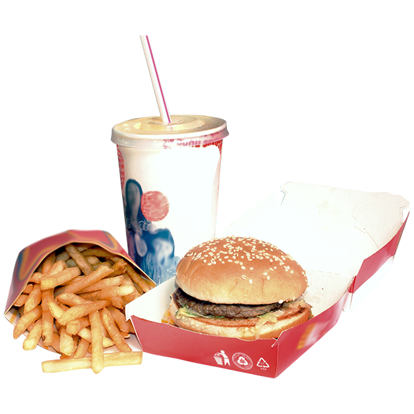 Burger meal