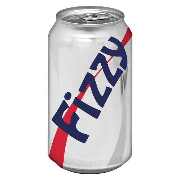 Fizzy drink can